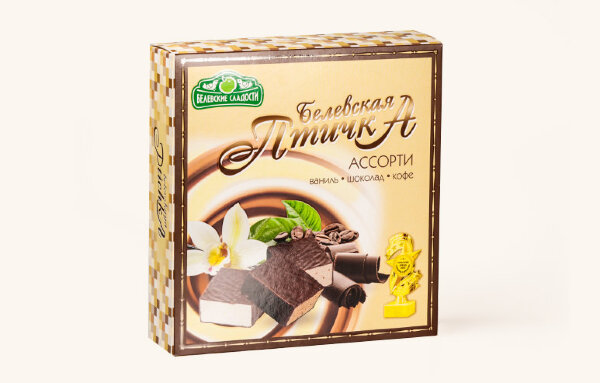 №2 Конфеты "Белевская птичка"  300г ассорти  в Кропоткине