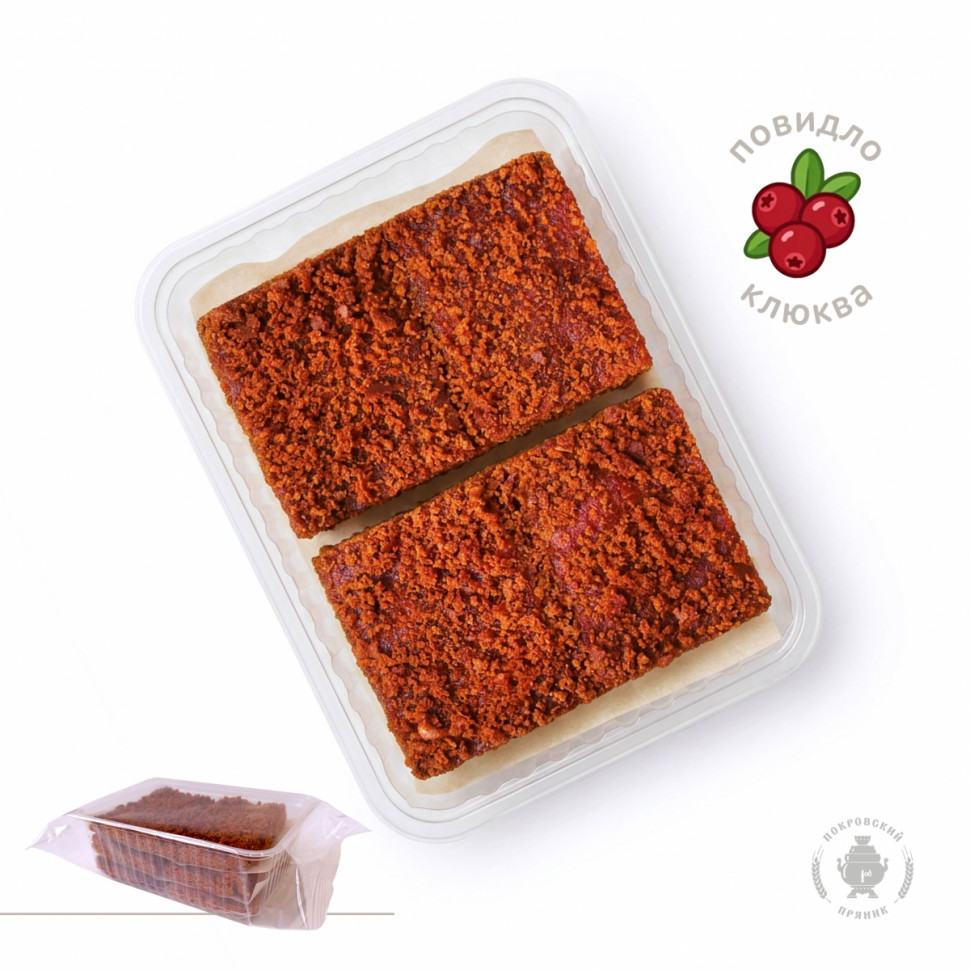 Пряник 400г с фруктовой начинкой Клюква  в Кропоткине