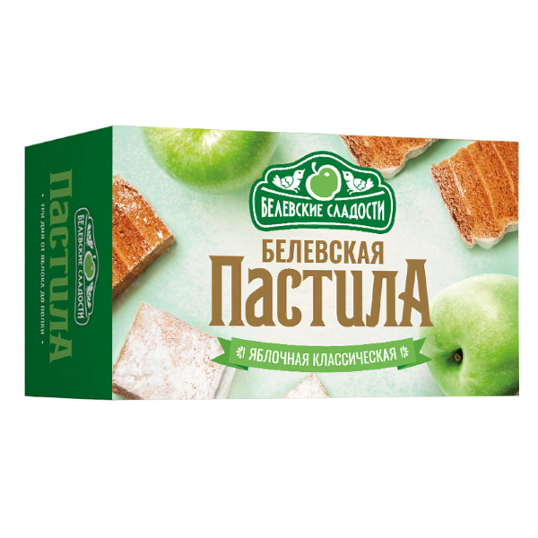 №2 Пастила  200г диетическая КЛАССИКА, НОВЫЙ ФОРМАТ (4 шт по 50гр)   в Кропоткине