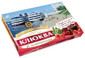  КФ МИР Клюква в шоколадной глазури 160г в Кропоткине